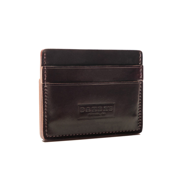 The Dave - Brown Chromexcel Card Holder - Baker's Boots and Clothing