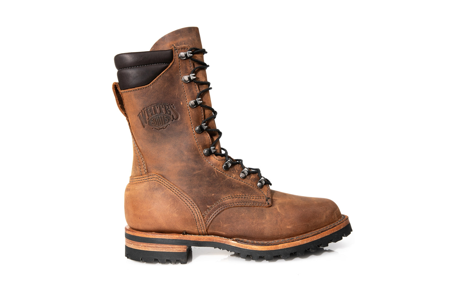 White’s Fire Hybrid Distressed Brown Size 13D - Baker's Boots and Clothing