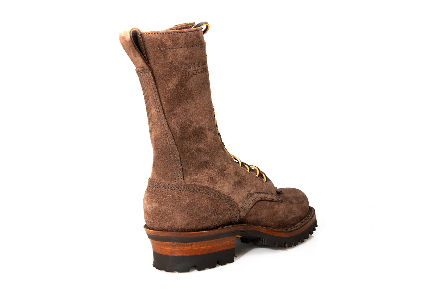 DREW'S ALL BROWN ROUGHOUT - #DRA409V-BRNRO - Baker's Boots and Clothing