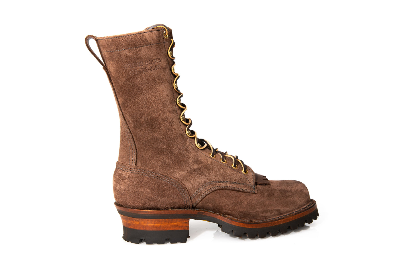 DREW'S ALL BROWN ROUGHOUT - #DRA409V-BRNRO - Baker's Boots and Clothing