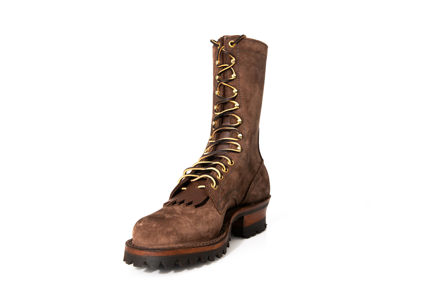 DREW'S ALL BROWN ROUGHOUT - #DRA409V-BRNRO - Baker's Boots and Clothing