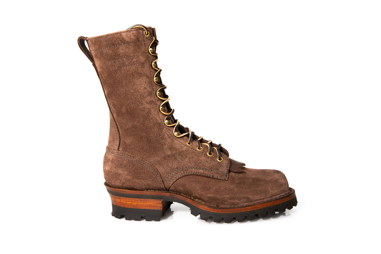 DREW'S ALL BROWN ROUGHOUT - #DRA409V-BRNRO - Baker's Boots and Clothing