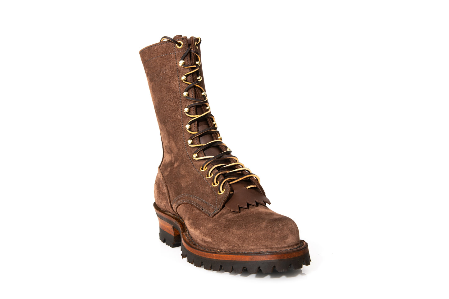 DREW'S ALL BROWN ROUGHOUT - #DRA409V-BRNRO - Baker's Boots and Clothing