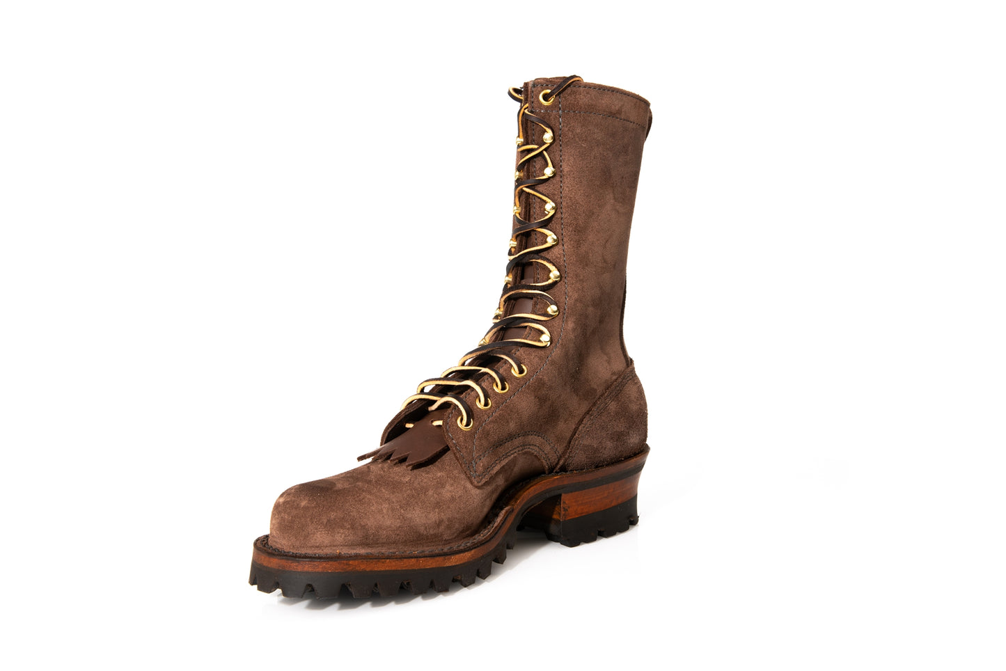 DREW'S ALL BROWN ROUGHOUT - #DRA409V-BRNRO - Baker's Boots and Clothing