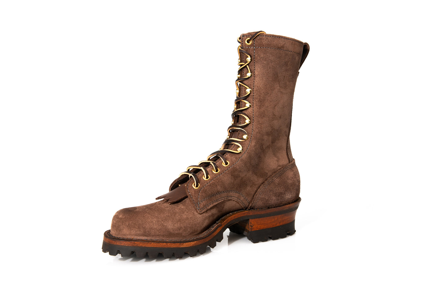 DREW'S ALL BROWN ROUGHOUT - #DRA409V-BRNRO - Baker's Boots and Clothing