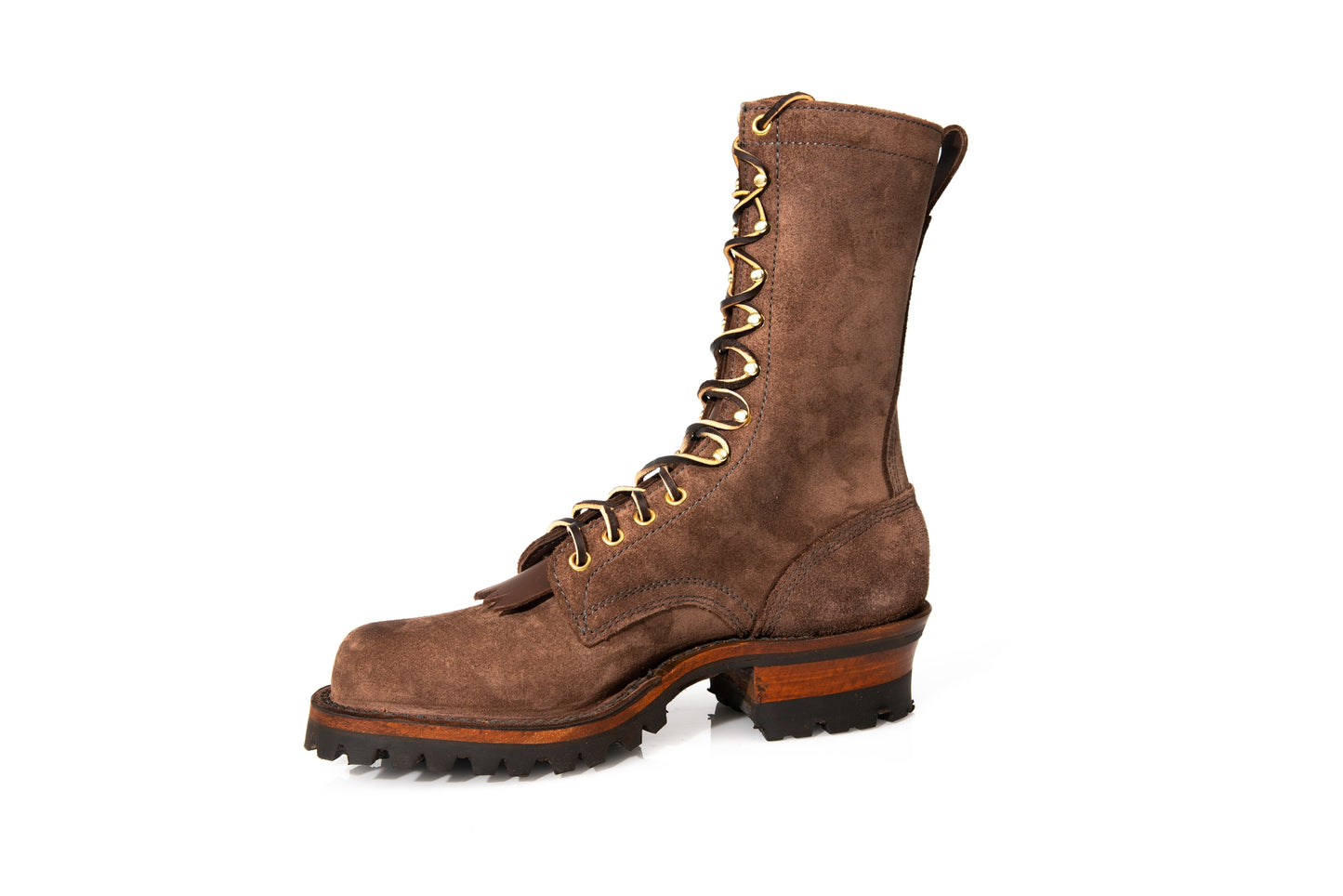 DREW'S ALL BROWN ROUGHOUT - #DRA409V-BRNRO - Baker's Boots and Clothing