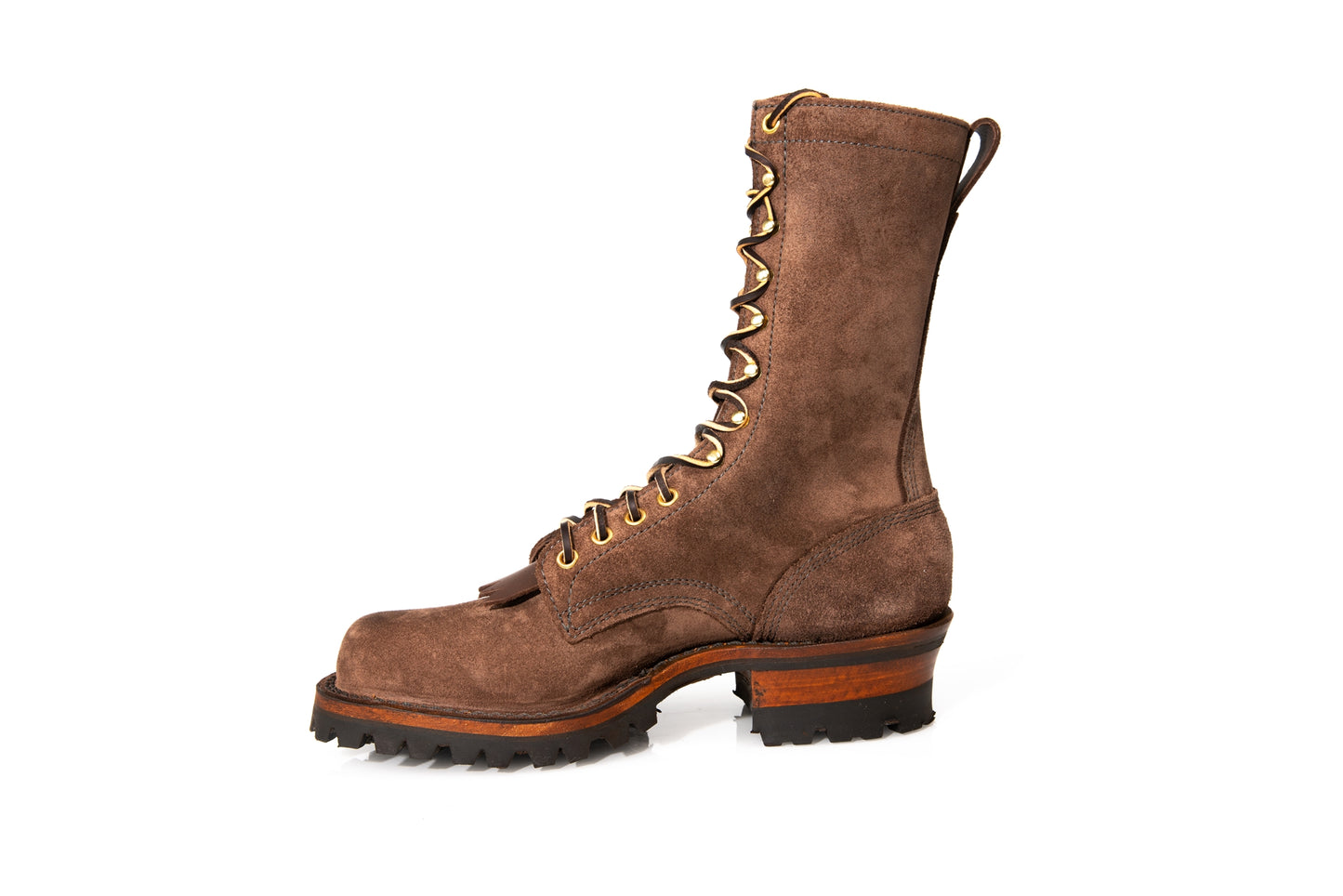 DREW'S ALL BROWN ROUGHOUT - #DRA409V-BRNRO - Baker's Boots and Clothing