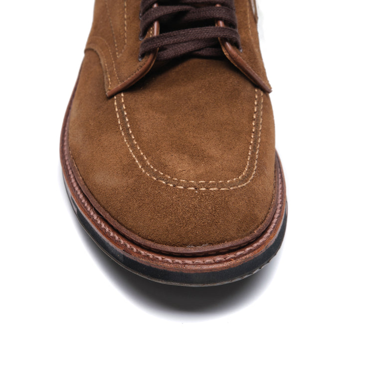 Indy Boot - Snuff Suede with Toe Stitch - Baker's Boots and Clothing