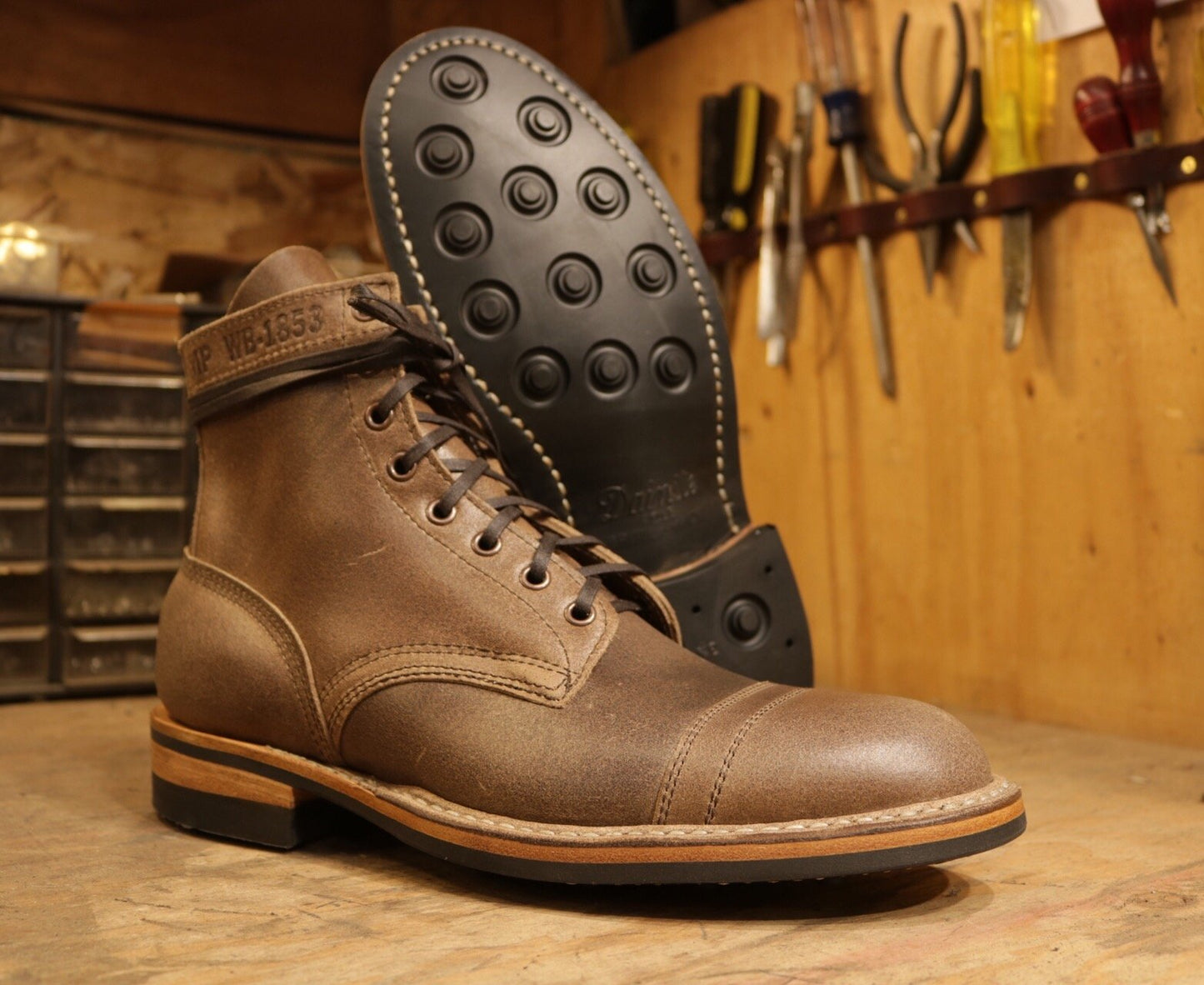 Custom White's MP (Military Police) Service Boot - Baker's Boots and Clothing