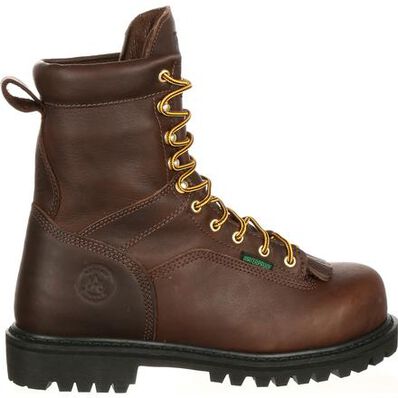 Georgia Boot Lace-To-Toe Steel Toe Waterproof Work Boot - Baker's Boots and Clothing