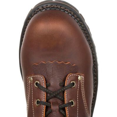 Georgia Boot AMP LT Logger Composite Toe Waterproof Work Boot - Baker's Boots and Clothing