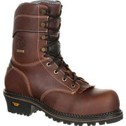 Georgia Boot AMP LT Logger Composite Toe Waterproof Work Boot - Baker's Boots and Clothing