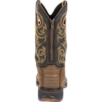 GEORGIA BOOT CARBO-TEC LT WATERPROOF PULL-ON WORK BOOT - Baker's Boots and Clothing