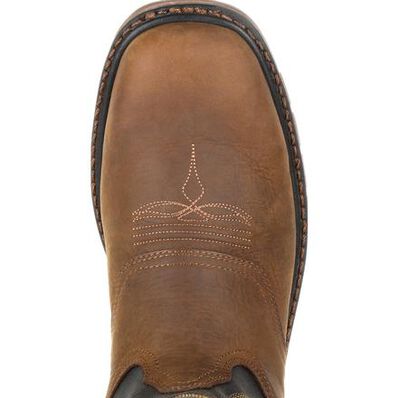 GEORGIA BOOT CARBO-TEC LT WATERPROOF PULL-ON WORK BOOT - Baker's Boots and Clothing