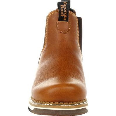 Georgia Boot AMP LT Wedge Chelsea Work Boot - Baker's Boots and Clothing