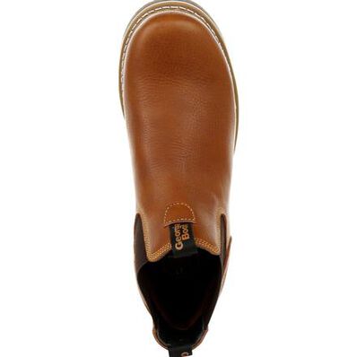 Georgia Boot AMP LT Wedge Chelsea Work Boot - Baker's Boots and Clothing