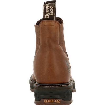 Georgia Boot Carbo-Tec LT Waterproof Chelsea Work Boot - Baker's Boots and Clothing
