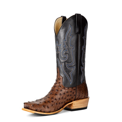 Kango Tobacco Full Quill Ostrich - HP9505 - Baker's Boots and Clothing