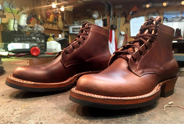 Custom Semi Dress - Horsehide - Baker's Boots and Clothing