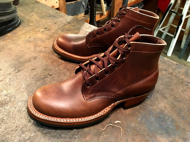 Custom Semi Dress - Horsehide - Baker's Boots and Clothing
