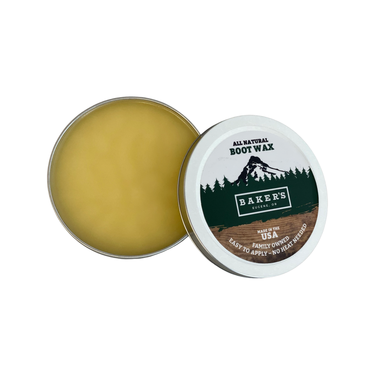 Baker's Boot Wax - 7 Oz. - Baker's Boots and Clothing