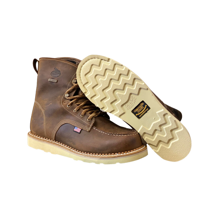 Georgia Boot Wedge Waterproof Work Boot - Baker's Boots and Clothing