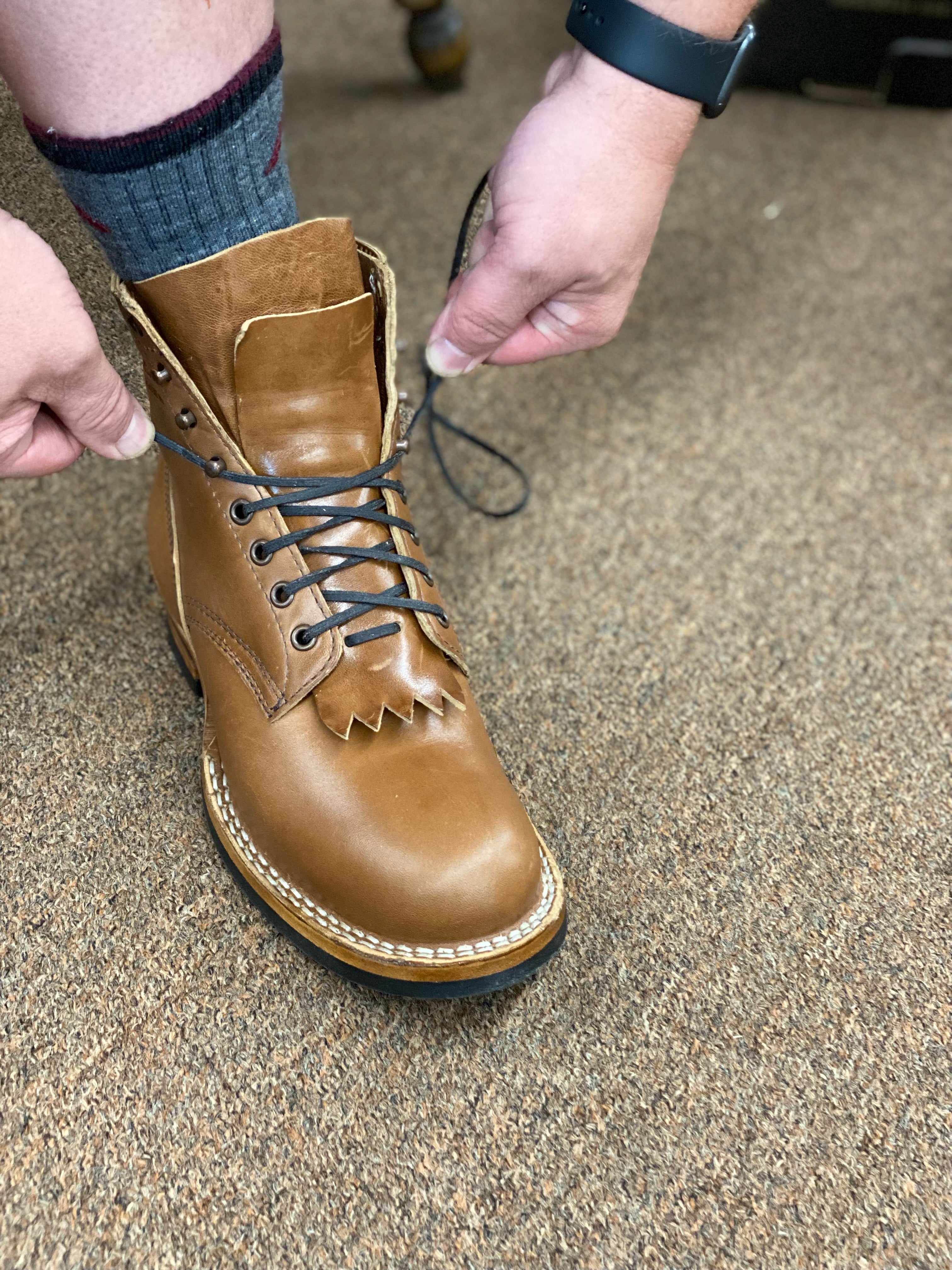 White's Stitchdown Cruiser - Toscanello Horsehide – Baker's Boots