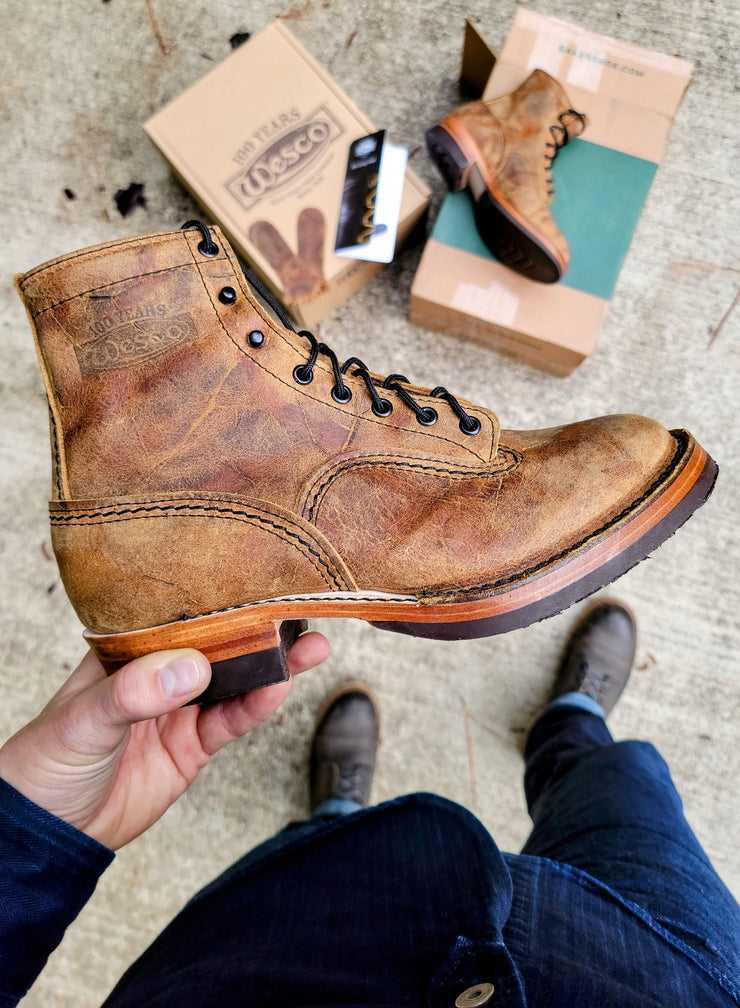 Jobmaster - Teak Leather - Baker's Boots and Clothing