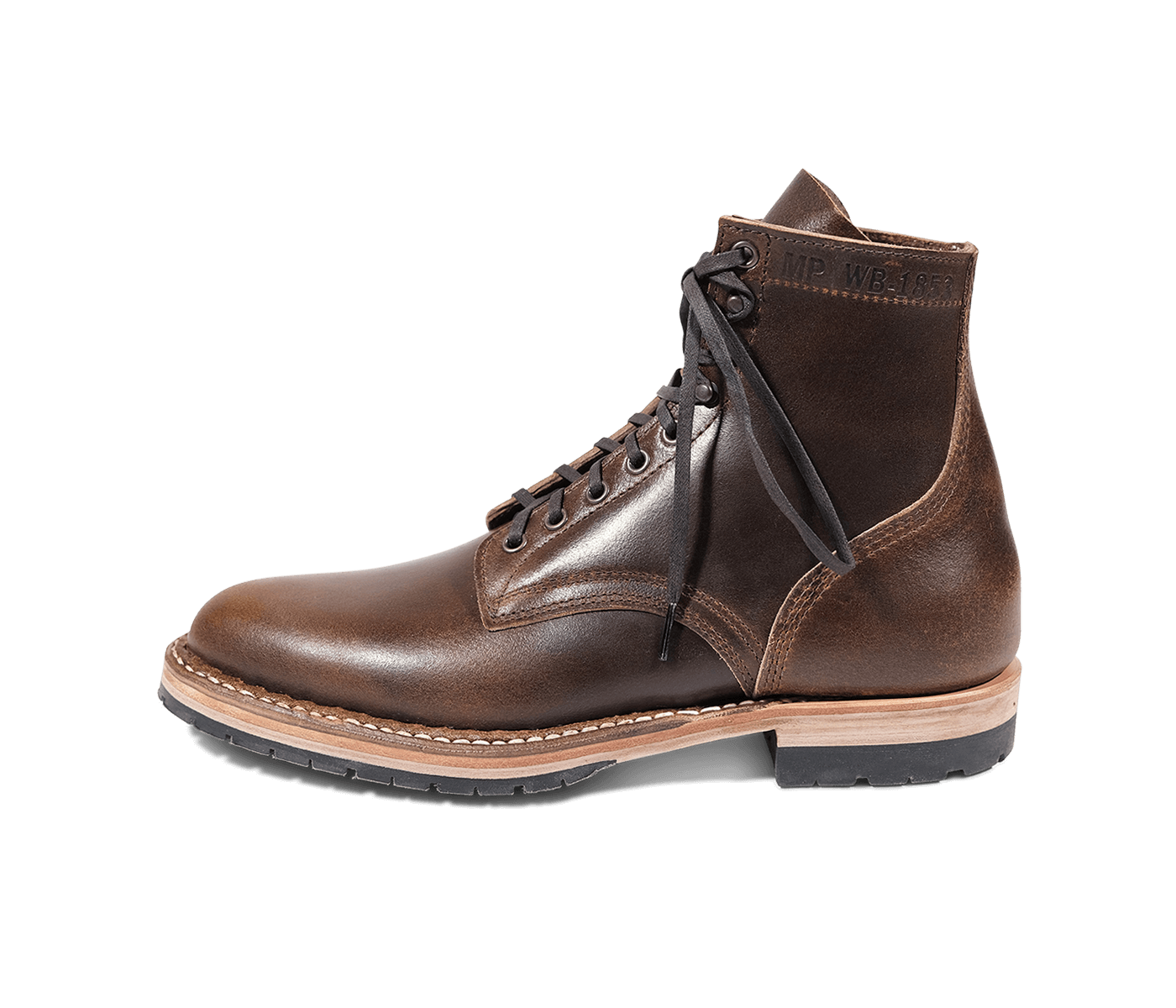 MP-M1 (Half Sole) - Waxed Flesh - Baker's Boots and Clothing