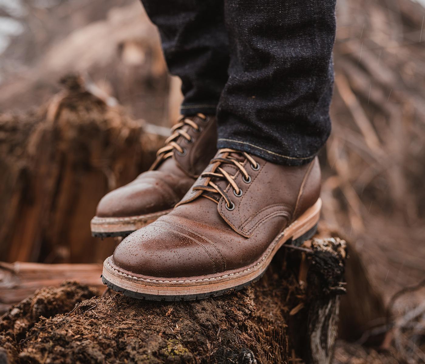MP-Sherman Toe Cap (Half Sole) - Chromexcel - Baker's Boots and Clothing
