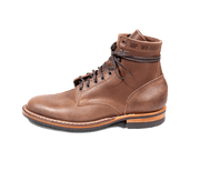 MP-Sherman Plain Toe (Dainite Sole) - Waxed Flesh - Baker's Boots and Clothing