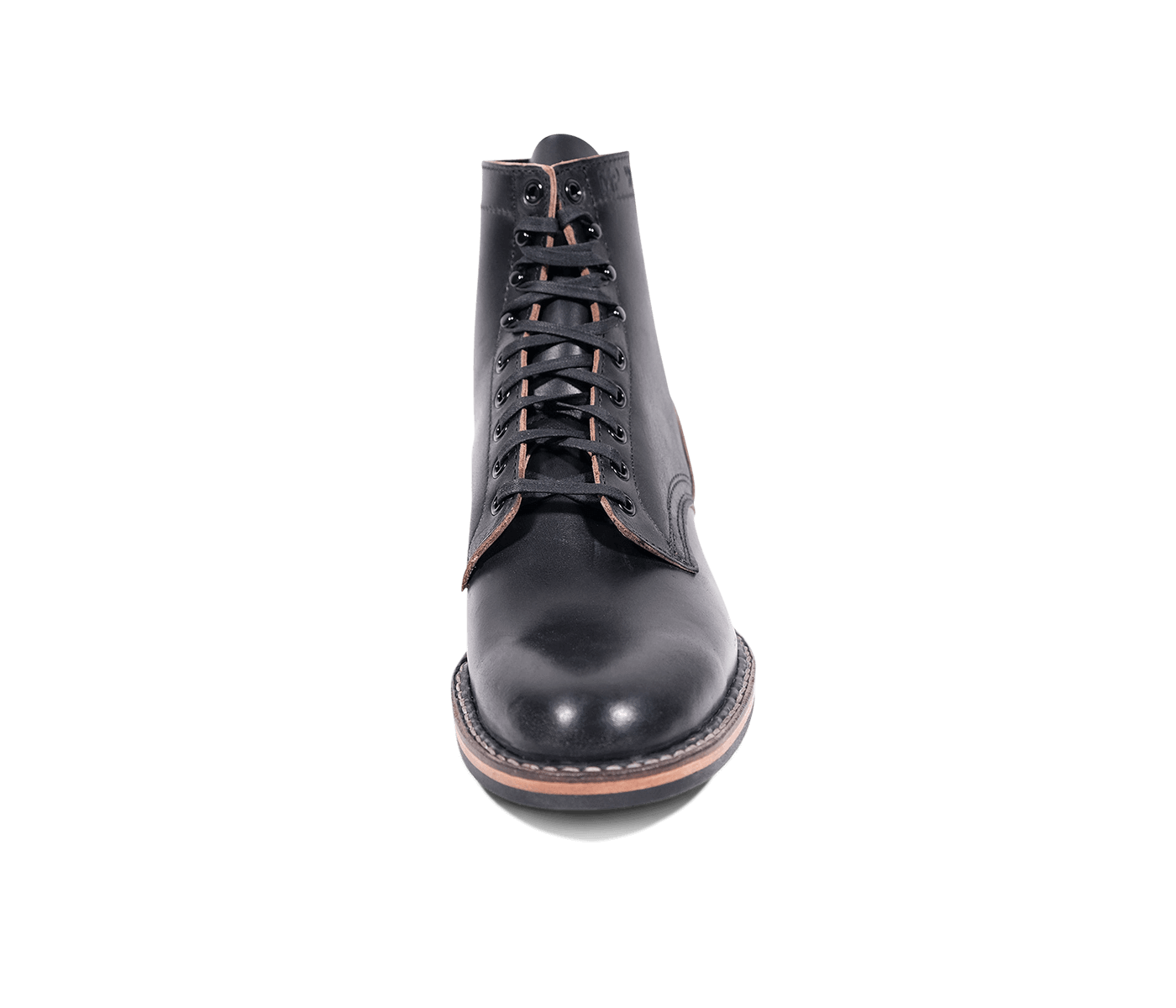 MP-Sherman Plain Toe (Dainite Sole) - Waxed Flesh - Baker's Boots and Clothing