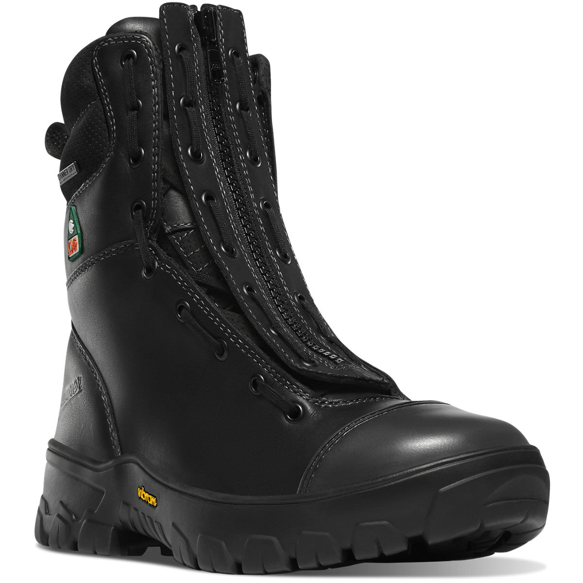 Modern Firefighter 8" Black Composite Toe - Baker's Boots and Clothing