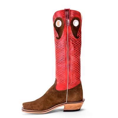 Olathe Mike Tyson Bison Roughout - TT10 - Baker's Boots and Clothing