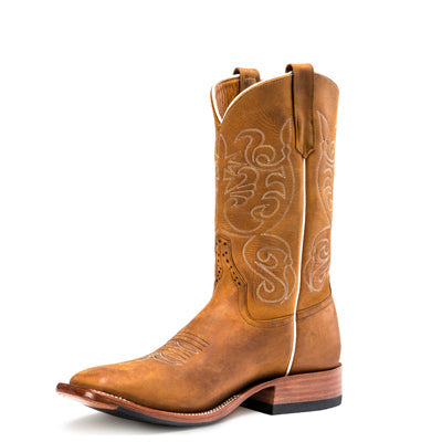 Rust Burnished Crazyhorse - #R9002 - Baker's Boots and Clothing