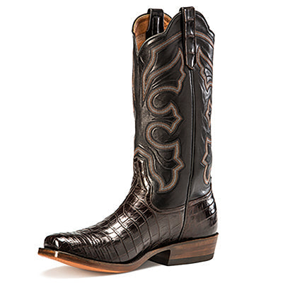 Rios of Mercedes Chocolate Belly Crocodile - #R9016 - Baker's Boots and Clothing