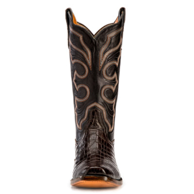 Rios of Mercedes Chocolate Belly Crocodile - #R9016 - Baker's Boots and Clothing