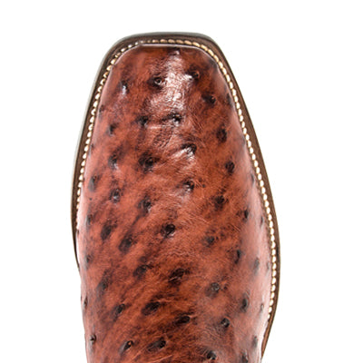 Almond Americano FQ Ostrich - #R9022 - Baker's Boots and Clothing
