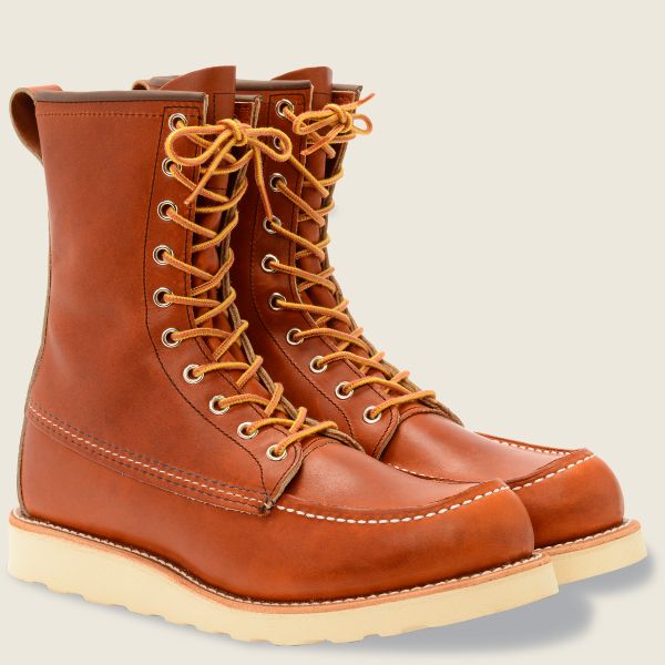 Classic Moc 8-Inch - Oro Legacy Leather - Baker's Boots and Clothing