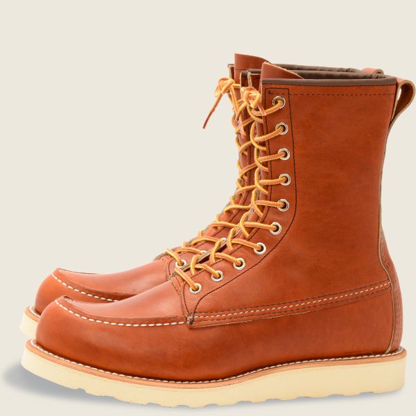Classic Moc 8-Inch - Oro Legacy Leather - Baker's Boots and Clothing