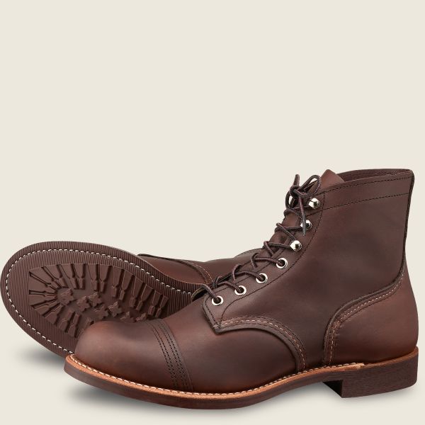 Iron Ranger Amber Harness Leather - 8111 - Baker's Boots and Clothing