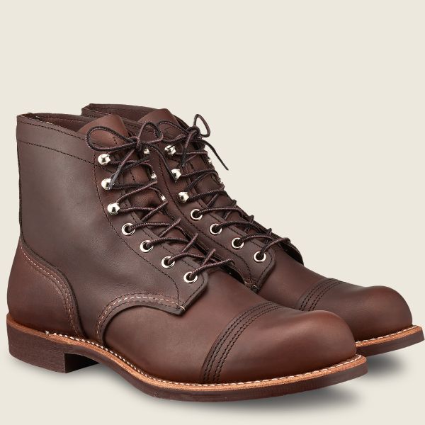 Iron Ranger Amber Harness Leather - 8111 - Baker's Boots and Clothing