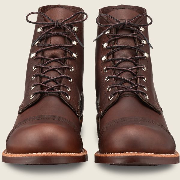 Iron Ranger Amber Harness Leather - 8111 - Baker's Boots and Clothing