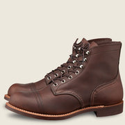 Iron Ranger 6 Inch Boot - Amber Harness Leather - Baker's Boots and Clothing