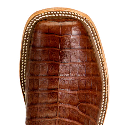 Tobacco Caiman Belly - S3014 - Baker's Boots and Clothing