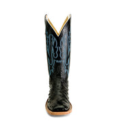 Anderson Bean Black Full Quill Ostrich - S3015 - Baker's Boots and Clothing