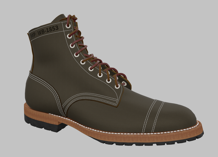 Build-a-Boot: Custom (Military Police) Service Boot - Baker's Boots and Clothing