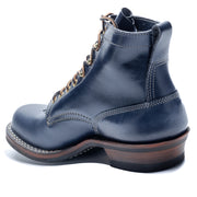 Stitchdown Cruiser - Navy Horsehide - Baker's Boots and Clothing