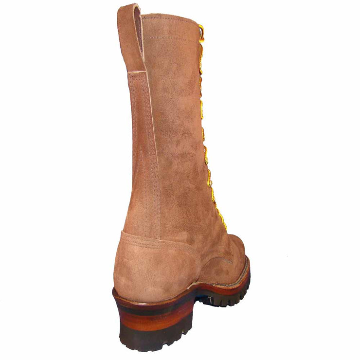 Smokejumper 12" - Brown Roughout - Baker's Boots and Clothing