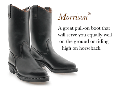 Custom Morrison - Baker's Boots and Clothing